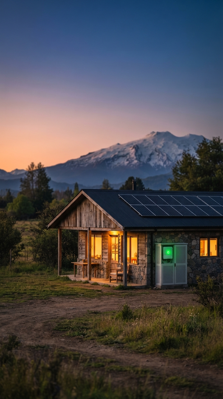 Lee más sobre el artículo Sistema off-grid para parcelas y zonas rurales en Chile